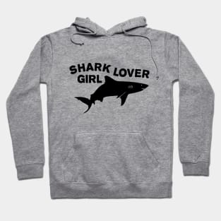 Shark lover girls Hoodie